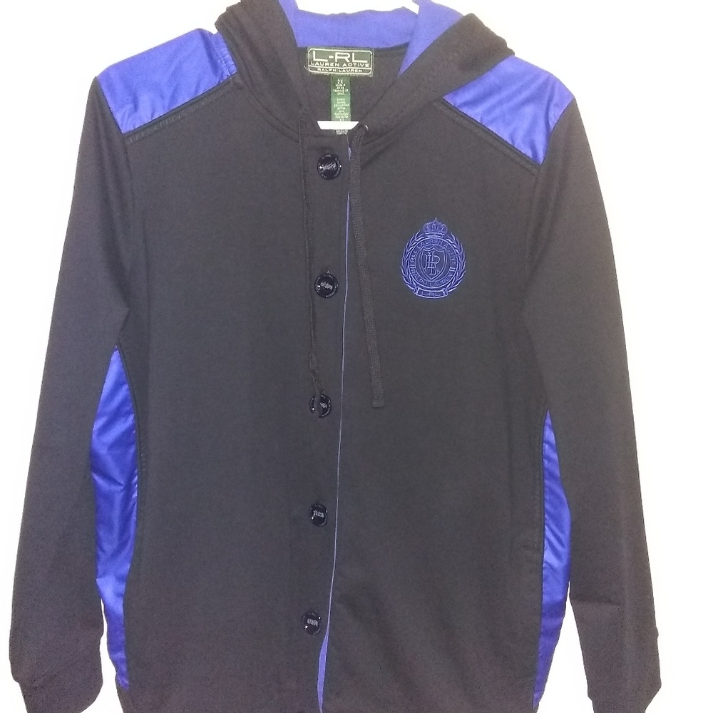 L-RL Lauren Ralph Lauren Button up jacket